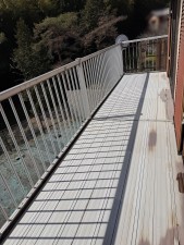 松阪市日丘町、中古一戸建てのバルコニー画像です