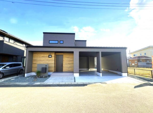 松阪市垣鼻町、新築一戸建ての外観画像です