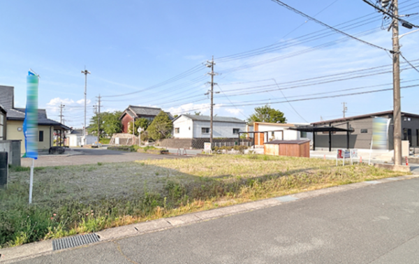 松阪市高町、新築一戸建ての外観画像です