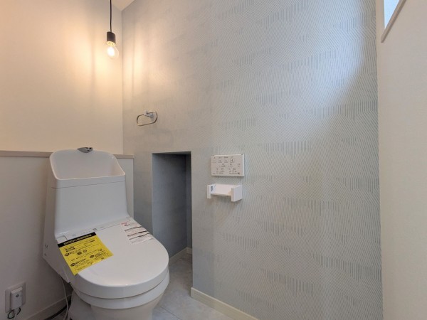 熊本市西区池田、新築一戸建てのトイレ画像です