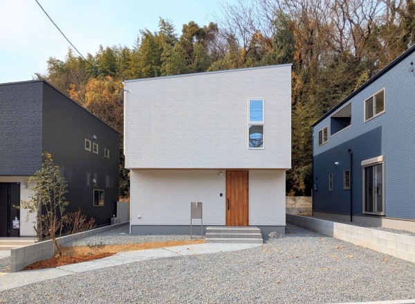 熊本市西区池田、新築一戸建ての外観画像です