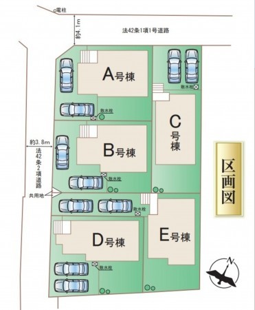 上益城郡益城町大字古閑、新築一戸建ての画像です