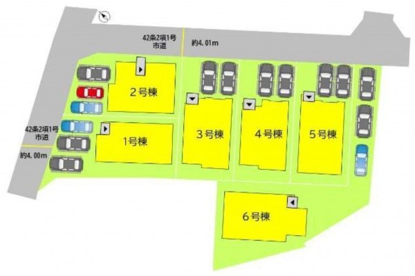 熊本市東区佐土原、新築一戸建ての画像です