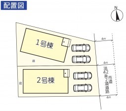 熊本市東区湖東、新築一戸建ての画像です