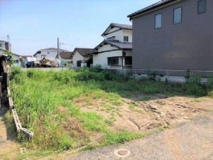 熊本市東区若葉、土地の間取り画像です