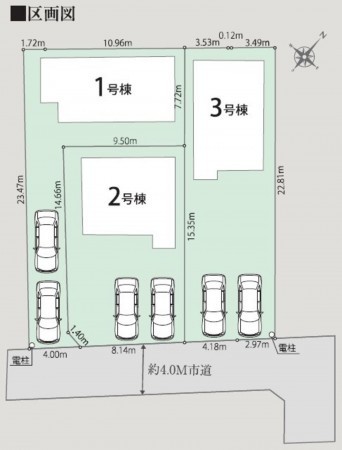 熊本市東区尾ノ上、新築一戸建ての画像です