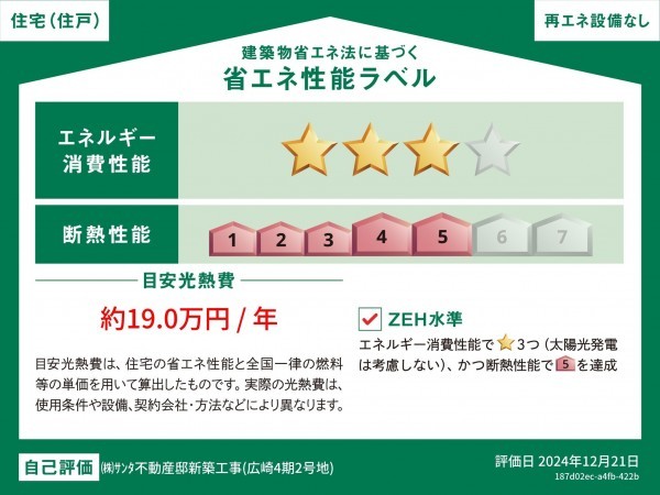上益城郡益城町大字広崎、新築一戸建ての画像です