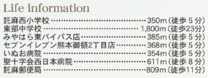 熊本市東区御領、新築一戸建ての画像です