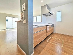 筑紫野市大字若江、新築一戸建てのキッチン画像です