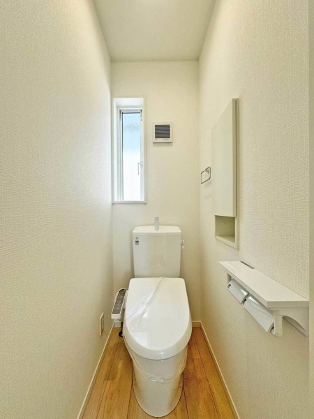 福岡市南区、新築一戸建てのトイレ画像です