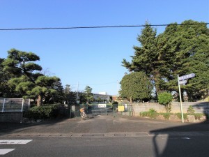 三井郡大刀洗町大字山隈、新築一戸建ての小学校画像です