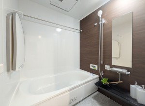 春日市春日、新築一戸建ての風呂画像です