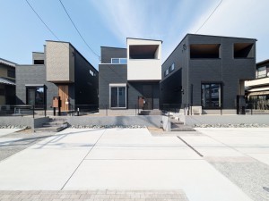 春日市春日、新築一戸建ての完成予想図（外観）画像です