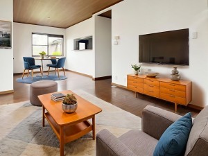 糸島市篠原東、中古一戸建ての居間画像です