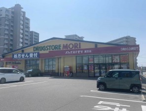 糸島市篠原東、中古一戸建てのドラッグストア画像です