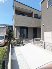 那珂川市道善、新築一戸建ての外観画像です