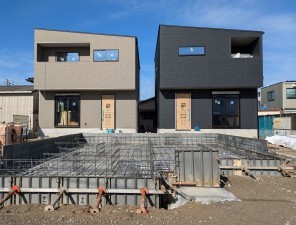 那珂川市道善、新築一戸建ての外観画像です