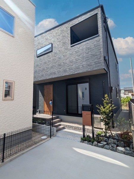 那珂川市道善、新築一戸建ての外観画像です