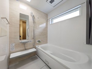 春日市須玖北、新築一戸建ての風呂画像です