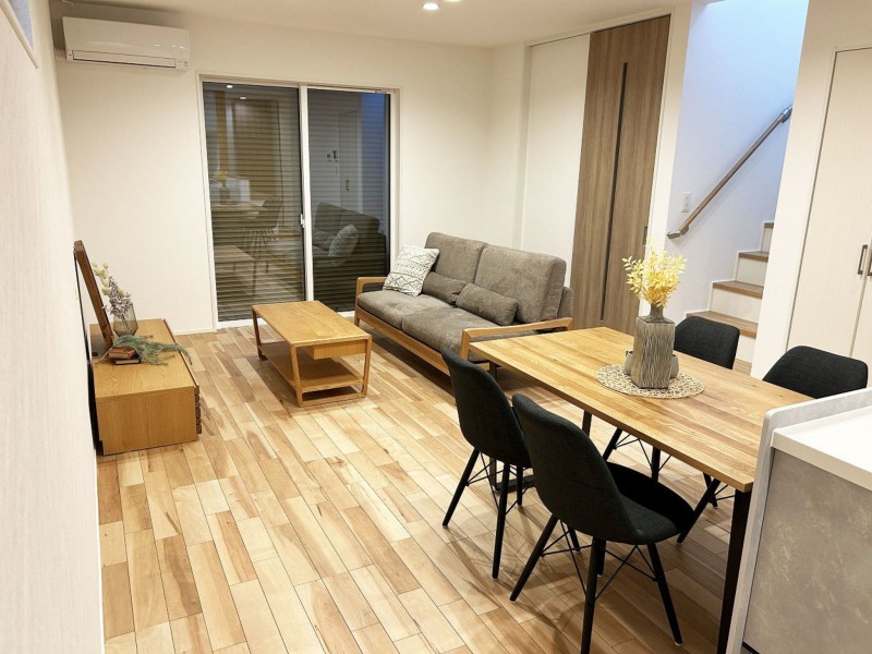 春日市須玖北、新築一戸建てのキッチン画像です