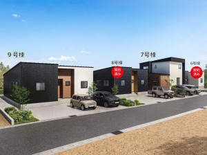 神埼郡吉野ヶ里町立野、新築一戸建ての完成予想図（外観）画像です