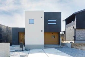 糟屋郡須惠町植木、新築一戸建ての外観画像です