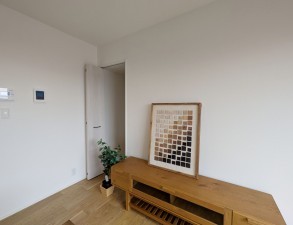 大野城市大城、新築一戸建ての居間画像です