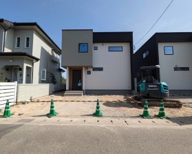大野城市大城、新築一戸建ての外観画像です