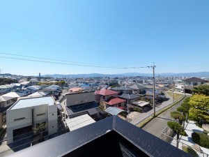 大野城市大城、新築一戸建てのバルコニー画像です