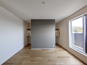 大野城市大城、新築一戸建ての寝室画像です