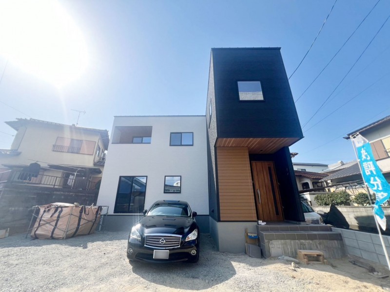 福岡市東区和白、新築一戸建ての外観画像です