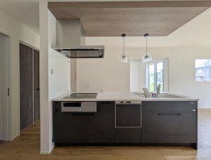 福岡市西区太郎丸、新築一戸建てのキッチン画像です