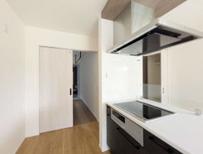 福岡市西区太郎丸、新築一戸建てのキッチン画像です