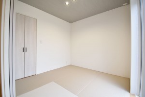 福岡市西区太郎丸、新築一戸建ての居間画像です