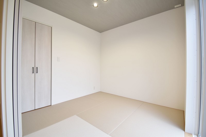 福岡市西区太郎丸、新築一戸建ての居間画像です