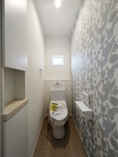 福岡市西区太郎丸、新築一戸建てのトイレ画像です