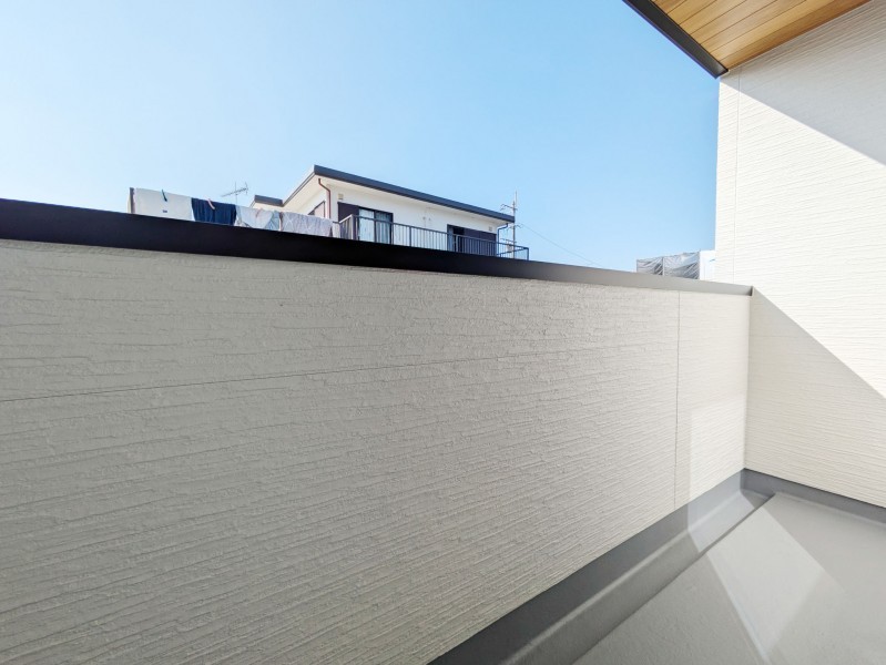 糟屋郡粕屋町原町、新築一戸建てのバルコニー画像です