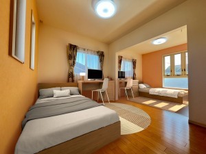 三井郡大刀洗町本郷、中古一戸建ての居間画像です