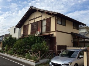 福岡市西区泉、中古一戸建ての外観画像です