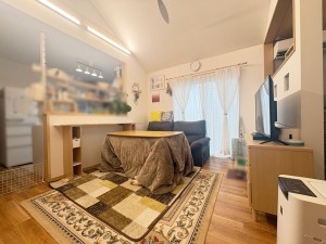 三養基郡基山町長野、中古一戸建ての居間画像です