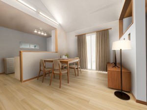 三養基郡基山町長野、中古一戸建ての居間画像です