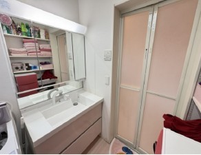 糟屋郡宇美町大字井野、中古一戸建ての洗面画像です