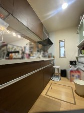 福岡市東区和白東、中古一戸建てのキッチン画像です