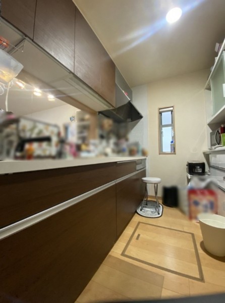福岡市東区和白東、中古一戸建てのキッチン画像です