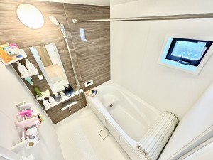 福岡市東区雁の巣、中古一戸建ての風呂画像です