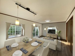 糟屋郡須惠町大字旅石、中古一戸建ての居間画像です
