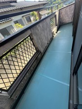 福岡市西区今宿青木、中古一戸建てのバルコニー画像です