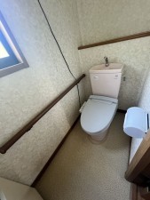 糸島市高田、中古一戸建てのトイレ画像です