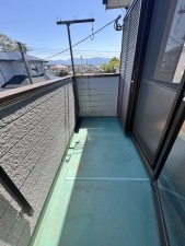 糸島市篠原西、中古一戸建てのバルコニー画像です