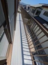 糸島市志摩稲葉、中古一戸建てのバルコニー画像です